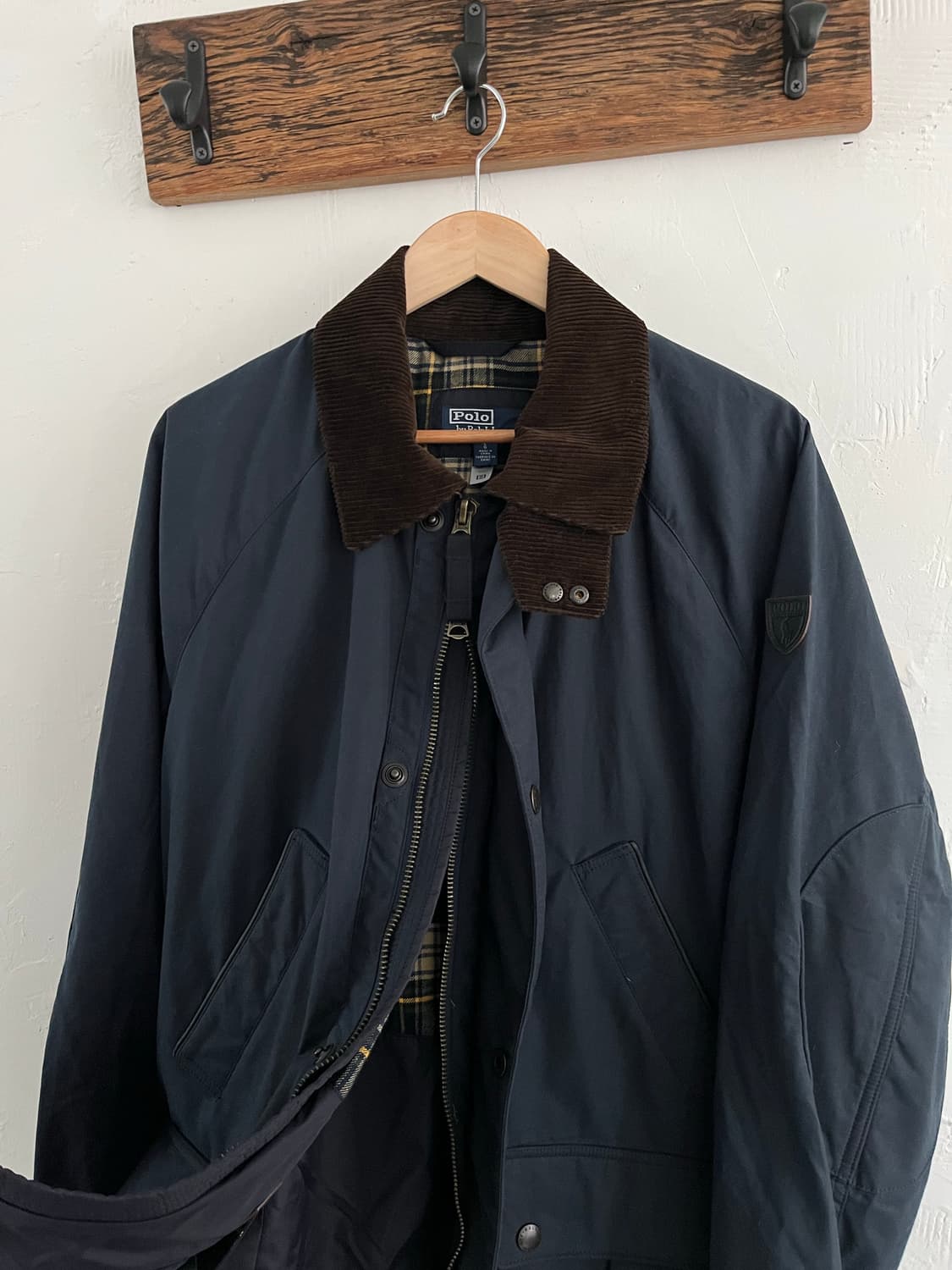 Polo 폴로 랄프로렌 폴로 포니 패치 왁스 코팅 자켓 상품이미지7