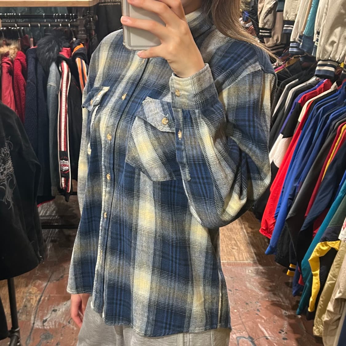 [HI] 칼하트 긴팔셔츠 체크 상품이미지4