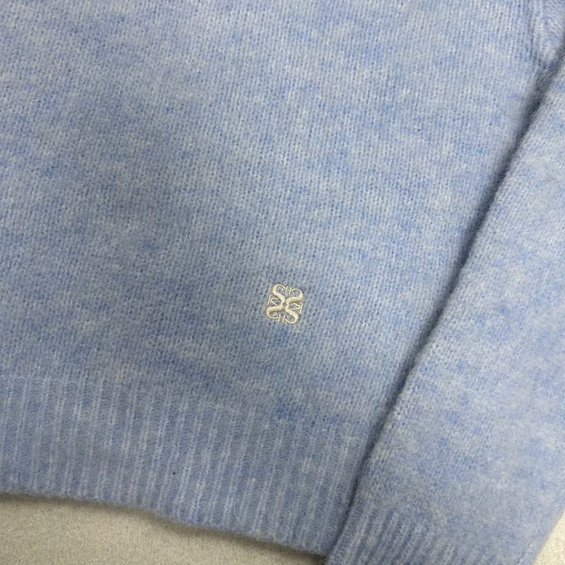 Satur 투톤 모헤어 니트 상품이미지2