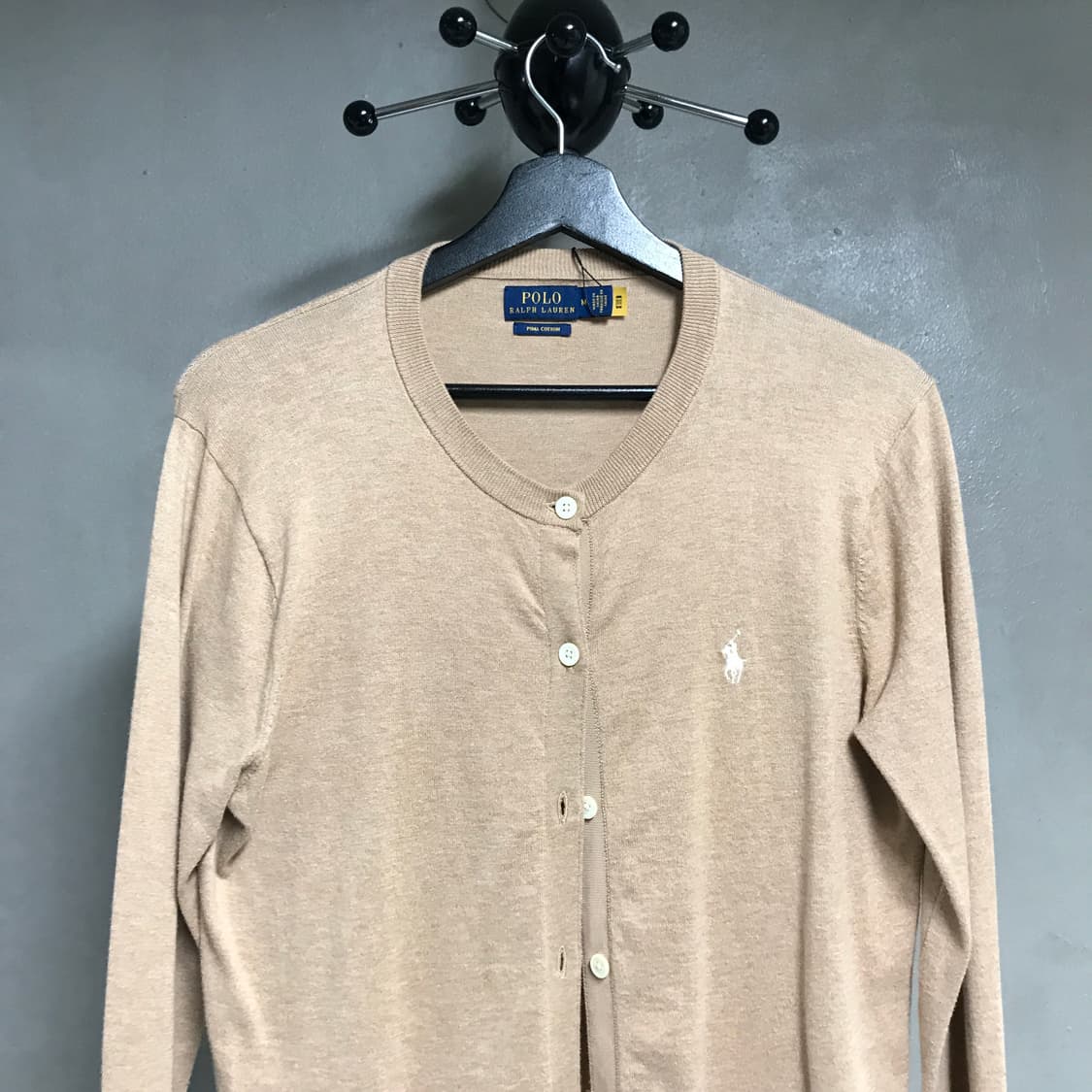 폴로 랄프로렌 QR 가디건 베이지 M(W) 상품이미지2