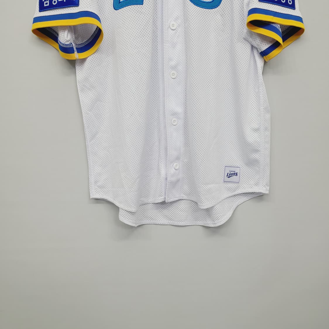 [황금110] 24 삼성 라이온즈 원태인 어웨이 유니폼 (실측XL~2XL 상품이미지4