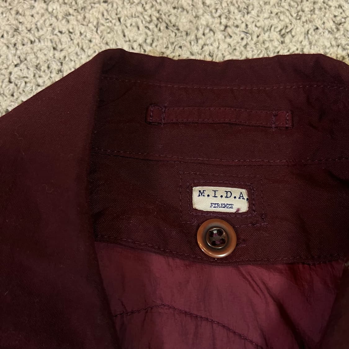 MIDA FIRENZE 피렌체 누빔 폴리 롱자켓 상품이미지4