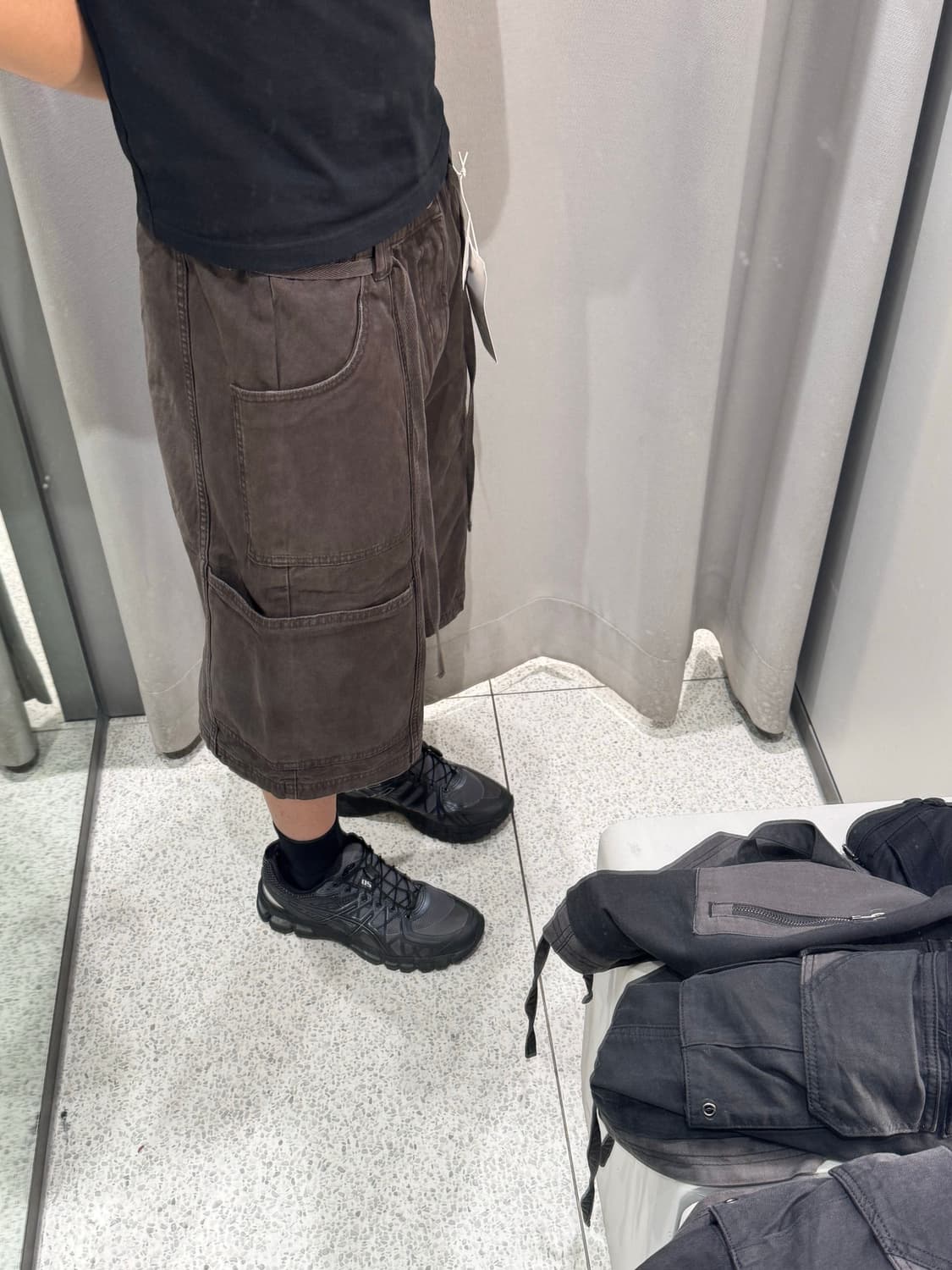 Zara 자라 버뮤다 팬츠 새상품 상품이미지2