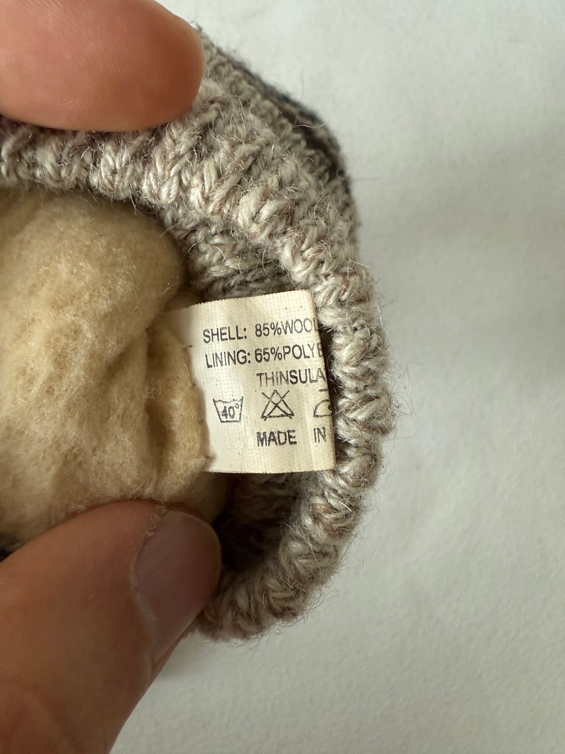 신슐레이트 울 글러브 장갑 상품이미지7