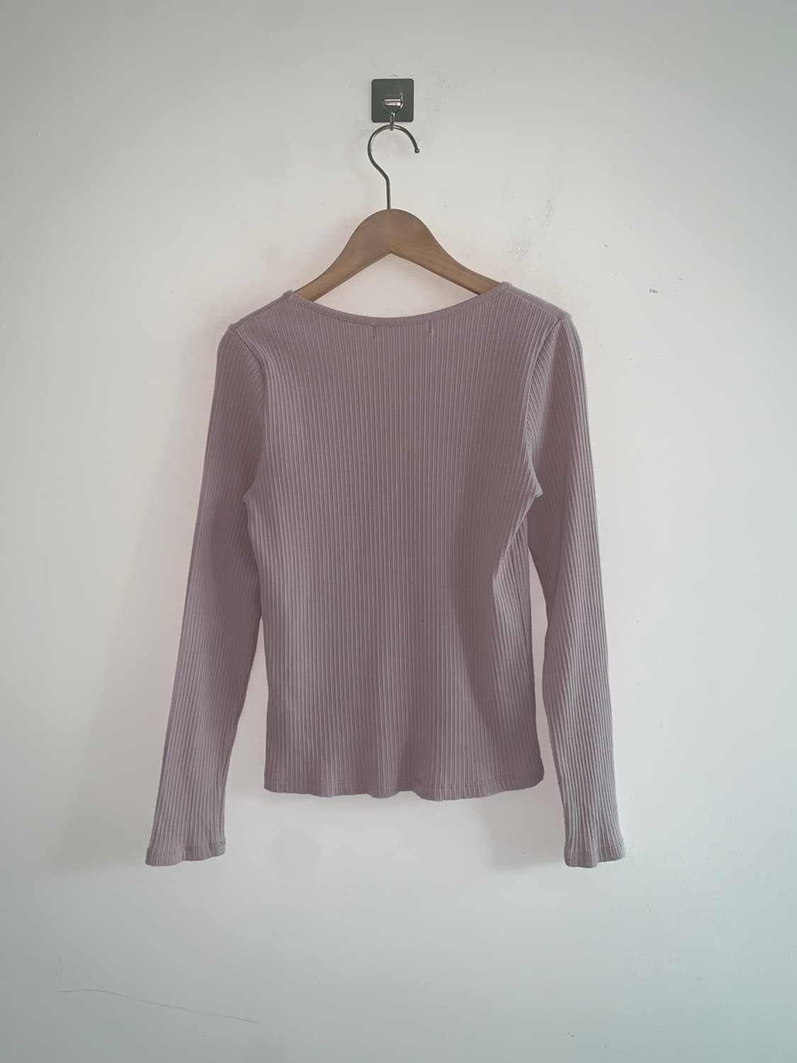 Lace v neck slim knit 상품이미지5