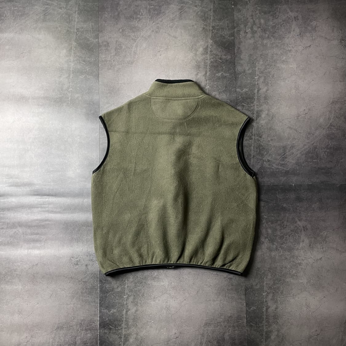 CHAMPION 00s 챔피온 빈티지 카키 플리스 베스트 A00543 상품이미지2