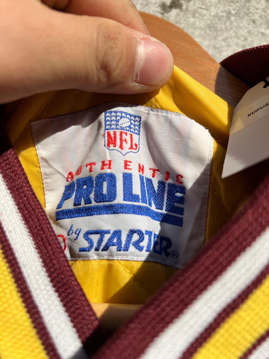 Starter NFL 워싱턴 레드스킨스 샤틴 자켓 상품이미지5