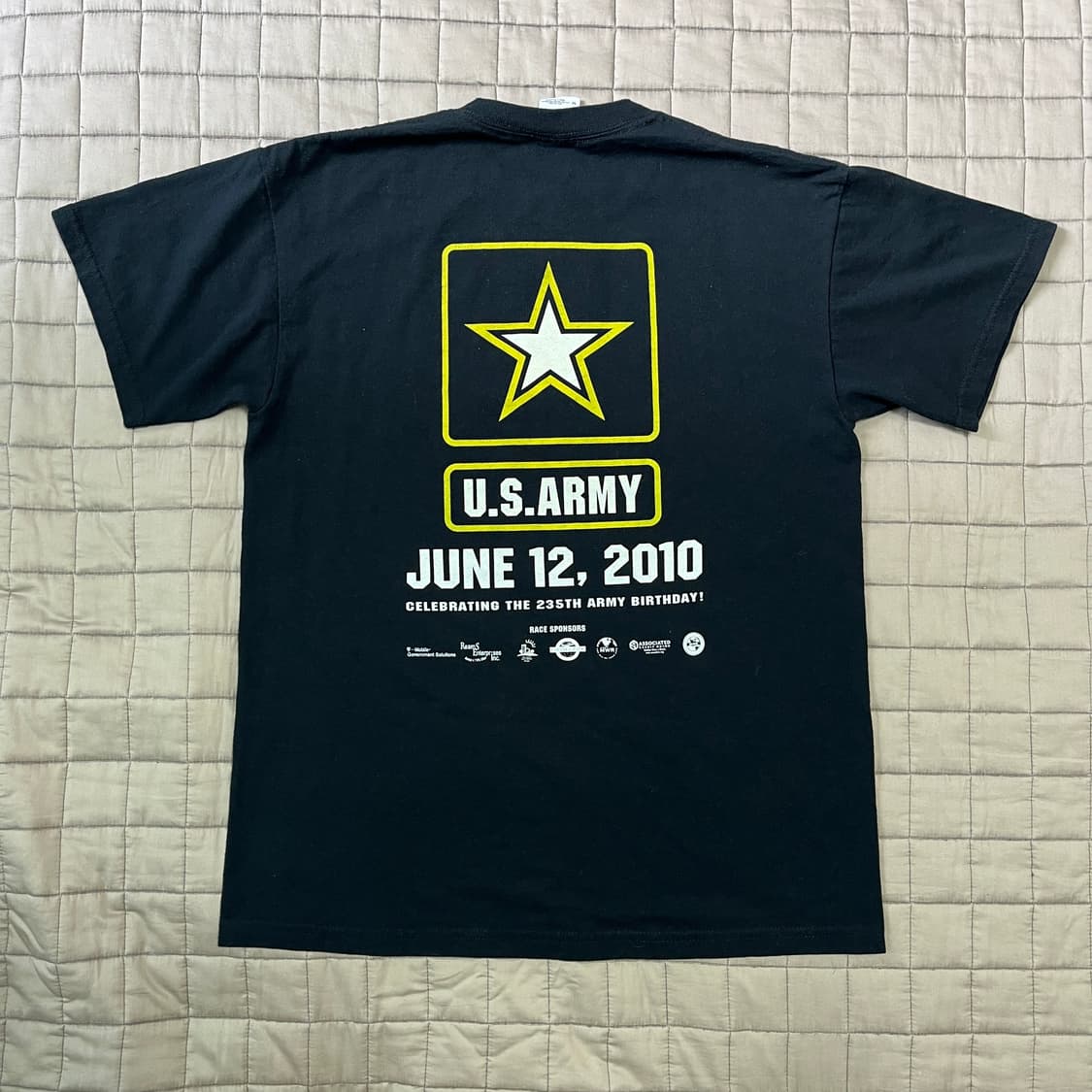 Army 빈티지 프린팅 반팔 티셔츠 상품이미지5