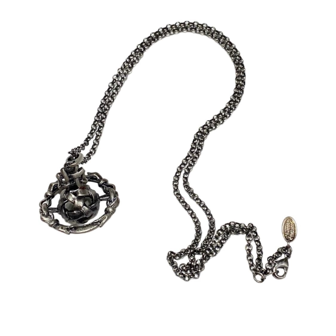 비비안웨스트우드 아카이브 엔틱 황동 orb 팬던트 목걸이 상품이미지2