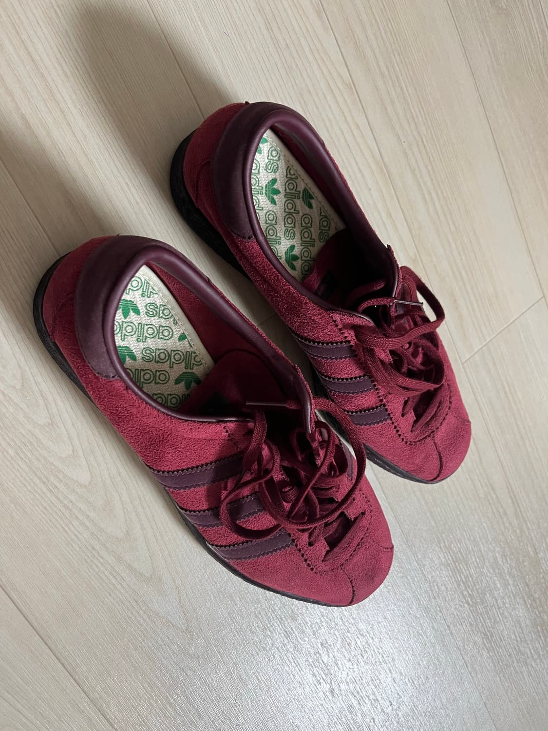 아디다스 토바코 그루엔 컬리지에이트 버건디_265 상품이미지7