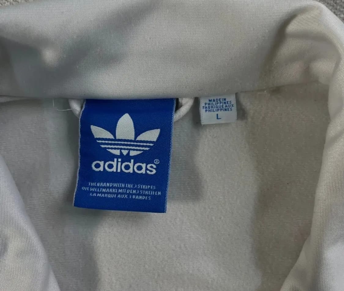 아디다스 파이어버드 흰검 트랙탑 져지 L 상품이미지4