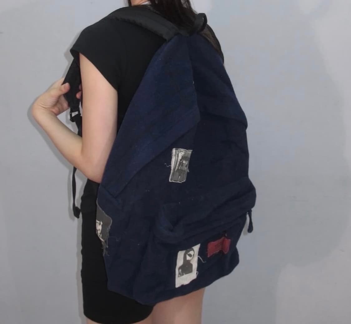 [구매] 라프시몬스 08 이스트백 패치워크 백팩 상품이미지1