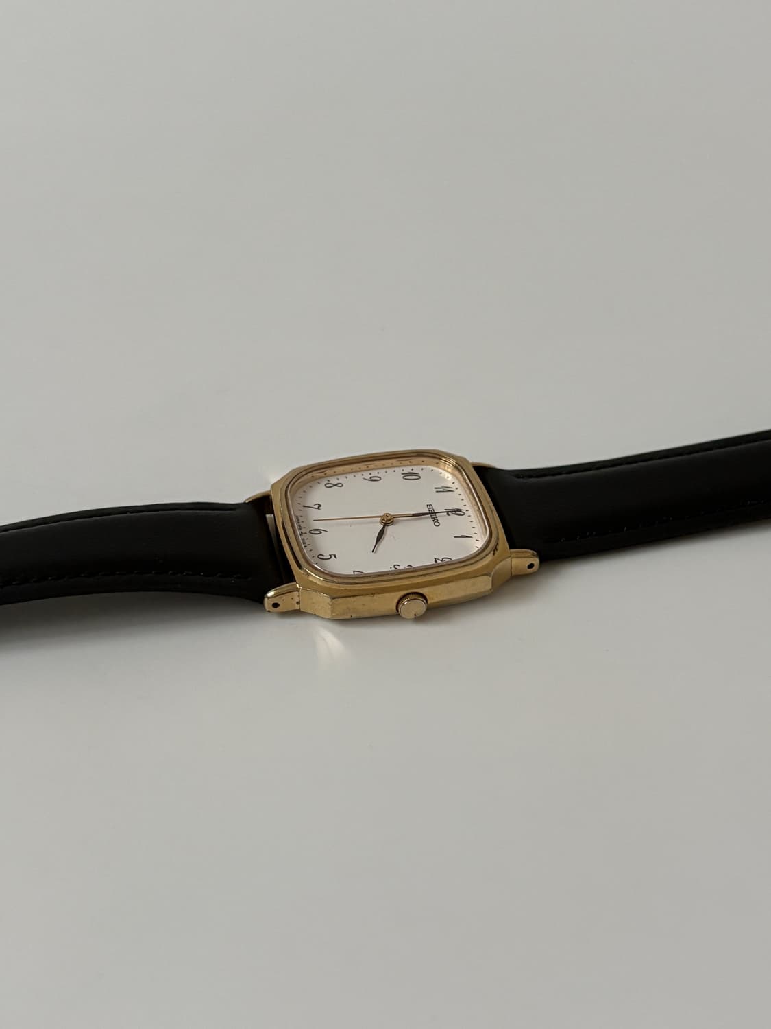 1980s Arabic Index Gold Square Quartz  상품이미지5