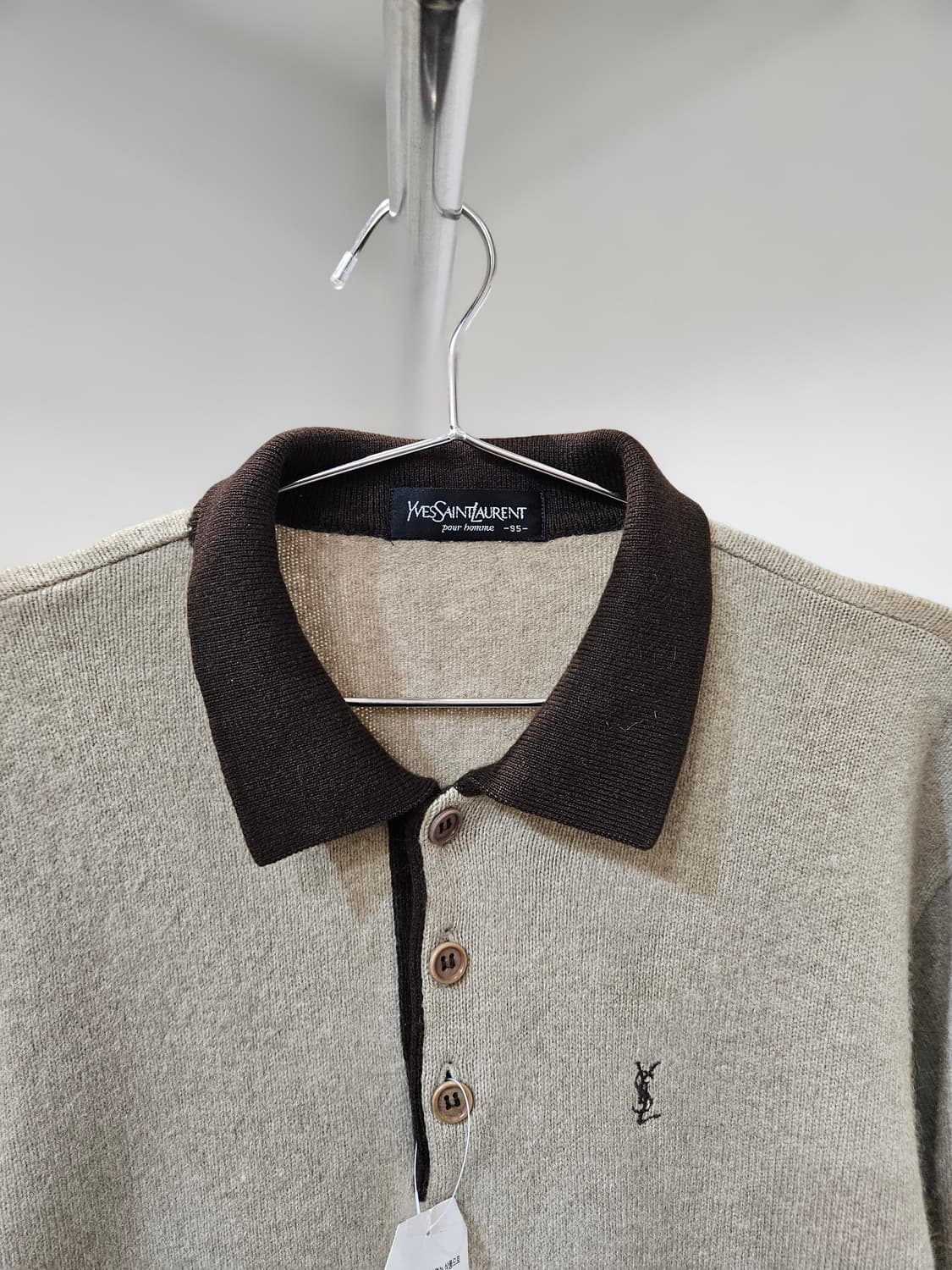 입생로랑 카라넥 니트 상품이미지3