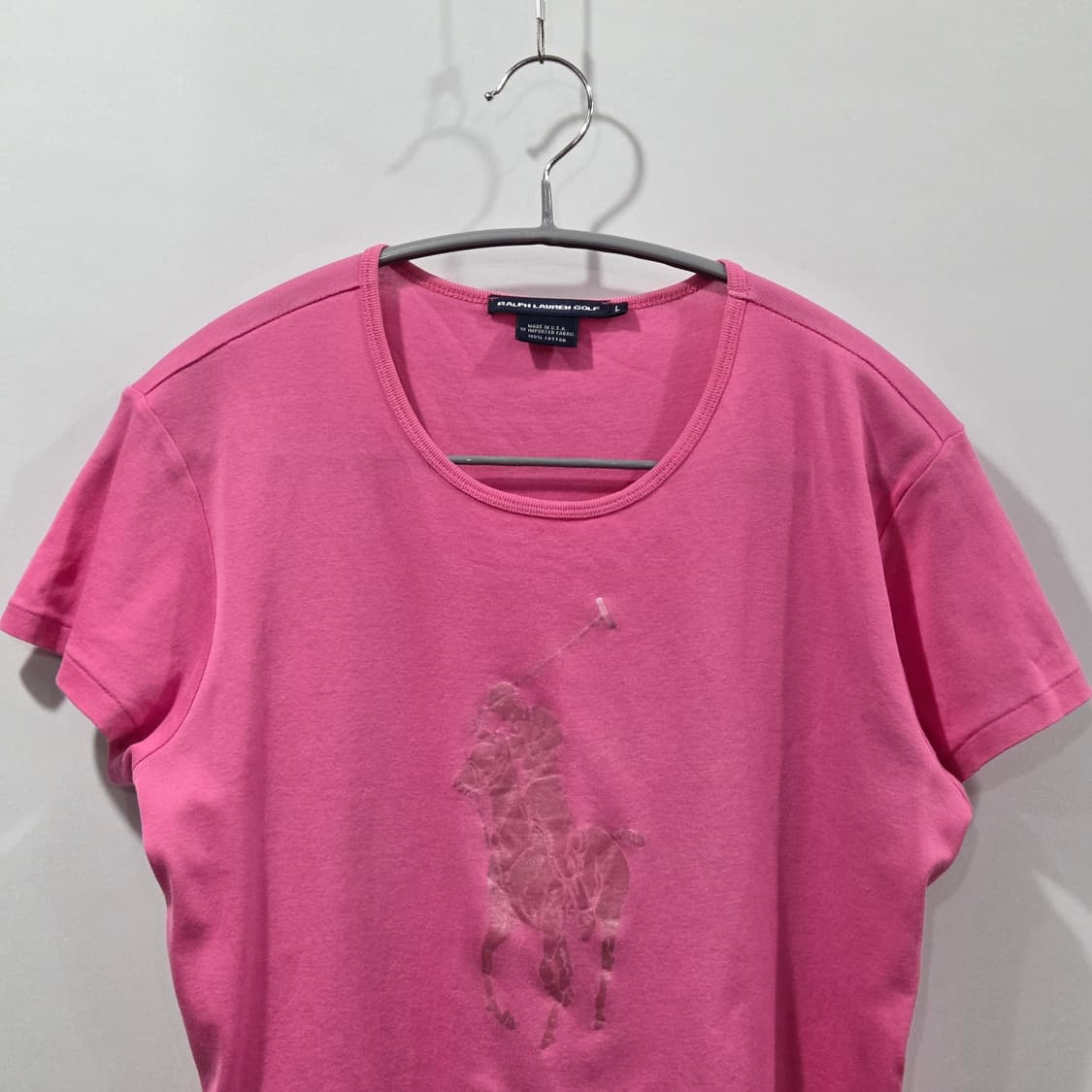 폴로랄프로렌 골프 USA 우먼 빅포니 반팔 티셔츠 L 상품이미지2