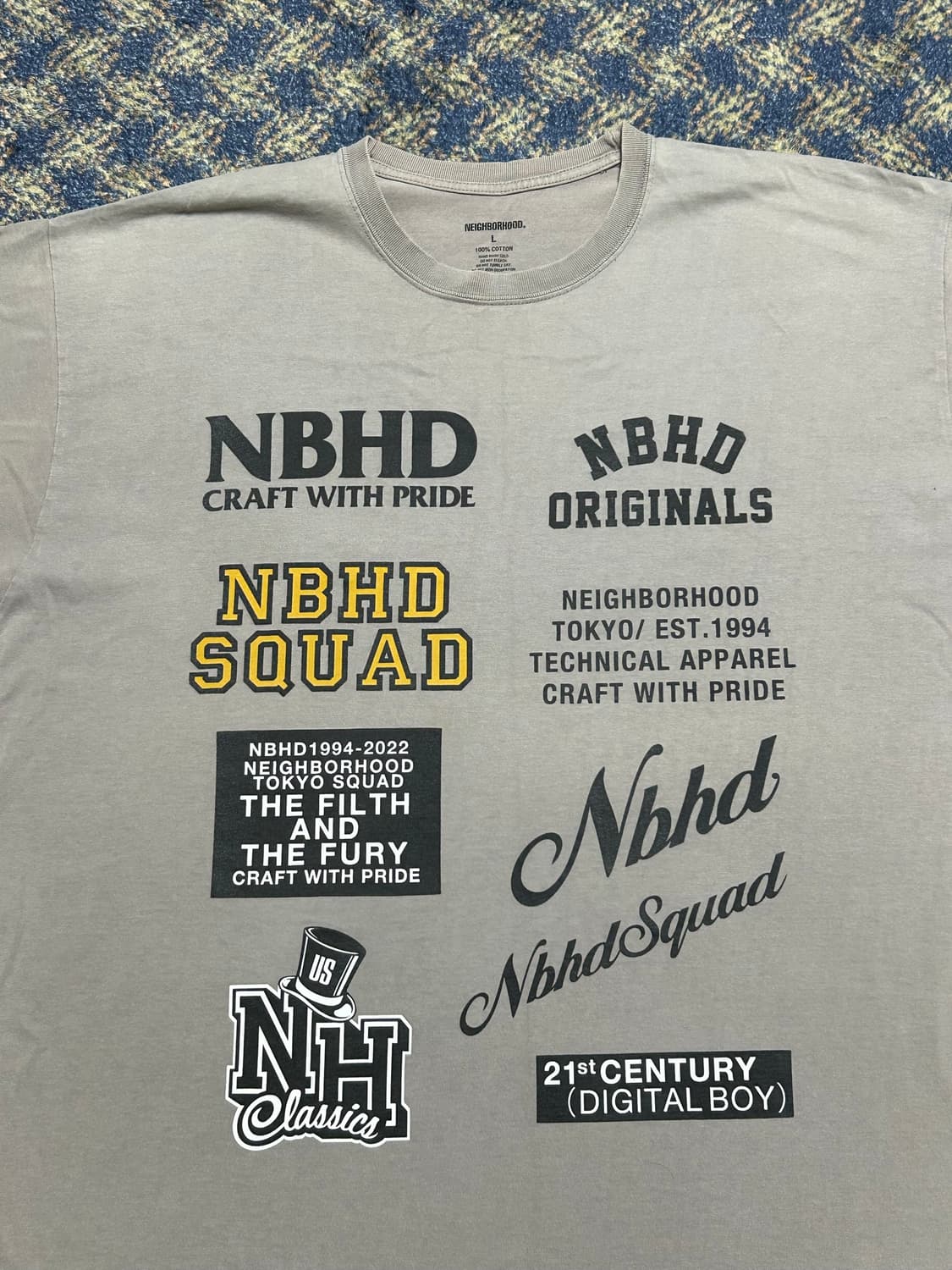 NEIGHBORHOOD NBHD 그래픽 반팔 티셔츠 L 상품이미지2