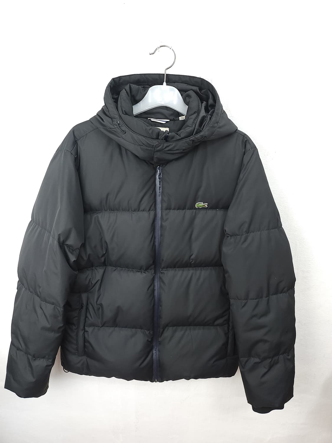 라코스테 블랙 푸퍼 패딩 100-105 XL 상품이미지1