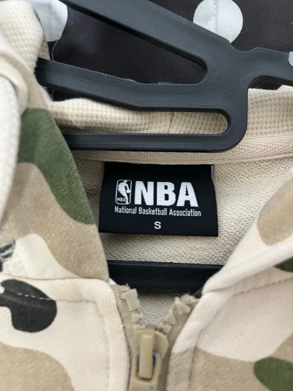 NBA 카모 밀리터리 후드집업 y2k 빈티지 상품이미지3