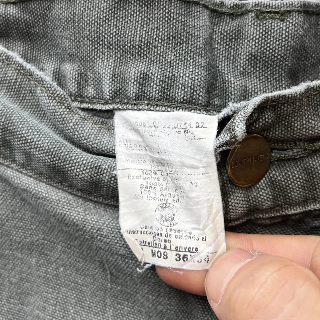 Carhartt B11 카펜터 팬츠 (36“) 상품이미지6