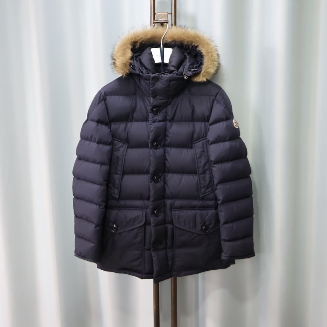 몽클레어 클루니 네이비 롱 패딩 점퍼 1/90 상품이미지8