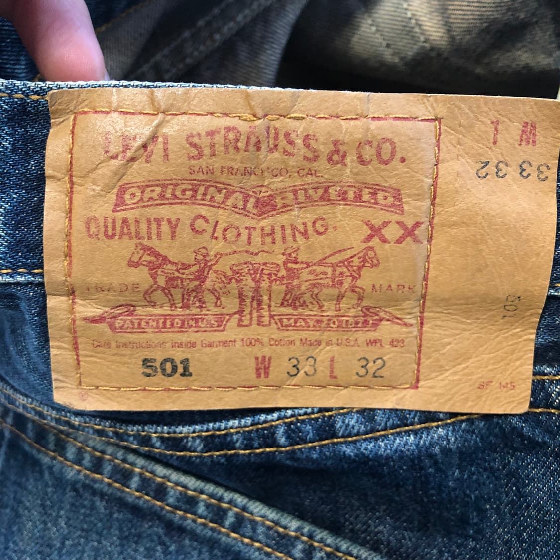 리바이스 501 데님팬츠 상품이미지9