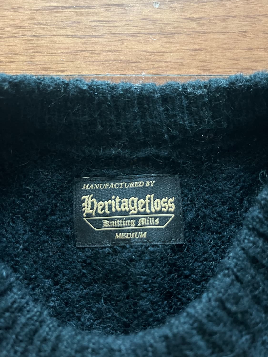 [M] 헤리티지플로스 클로버 모헤어 크루넥 상품이미지4