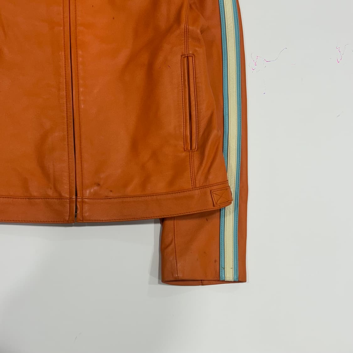 G-Limit 오렌지 레더 자켓  상품이미지5