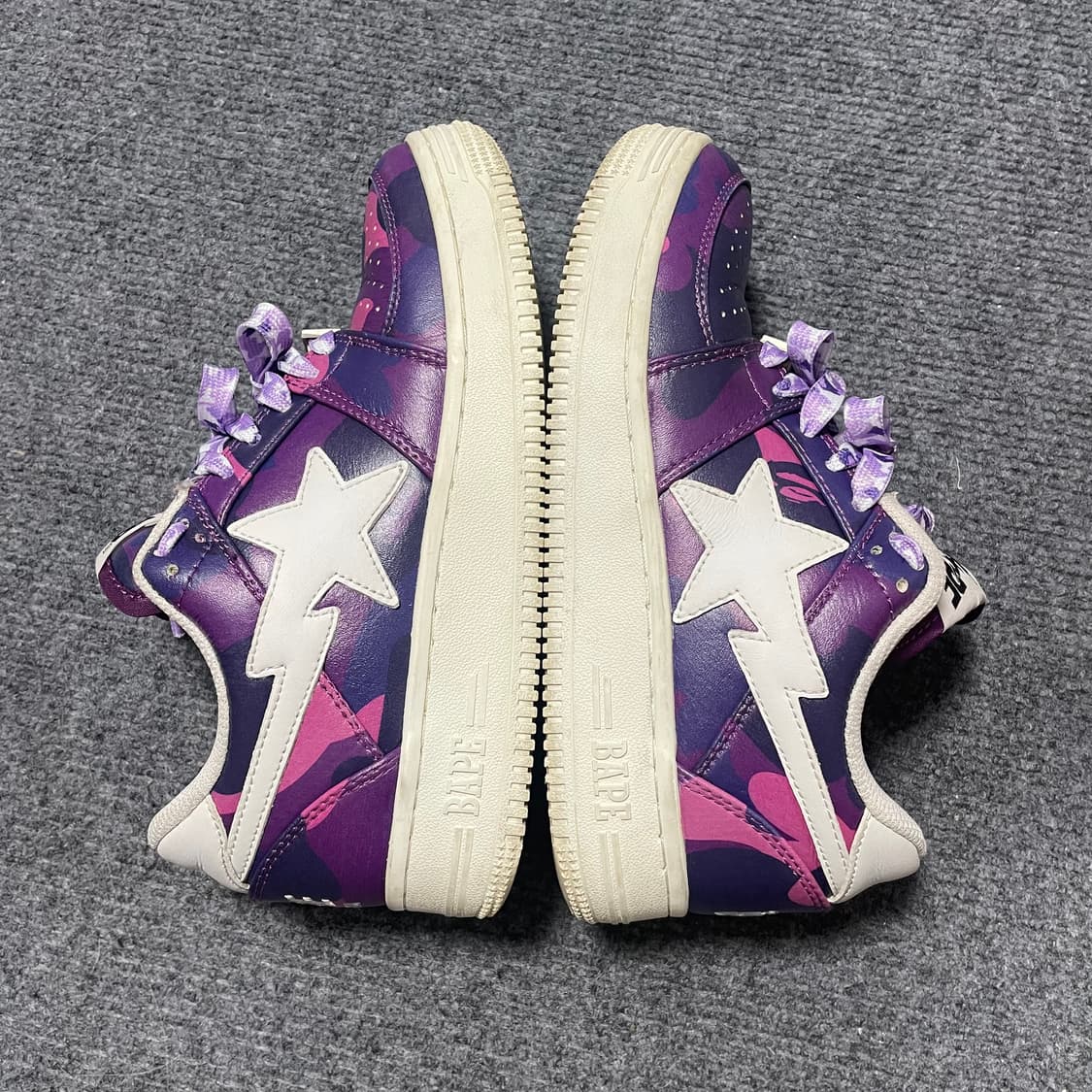 베이프 퍼플 운동화 (235) 상품이미지4