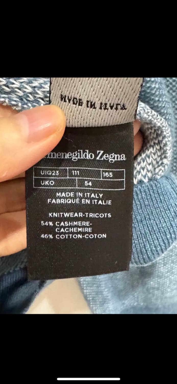 Ermenegildo Zegna 캐시미어 혼방 남성 니트54 상품이미지4