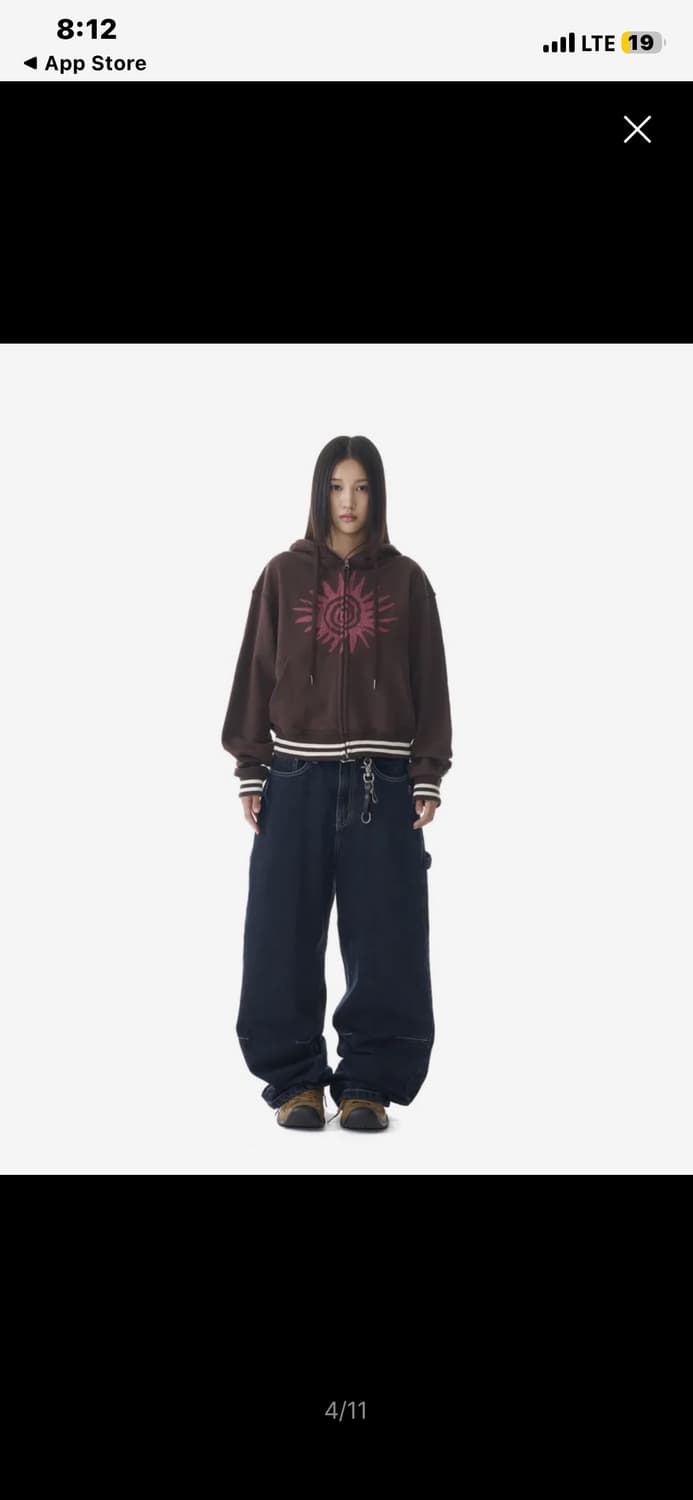 아캄 크랙 썬 후드집업 2사이즈 상품이미지2