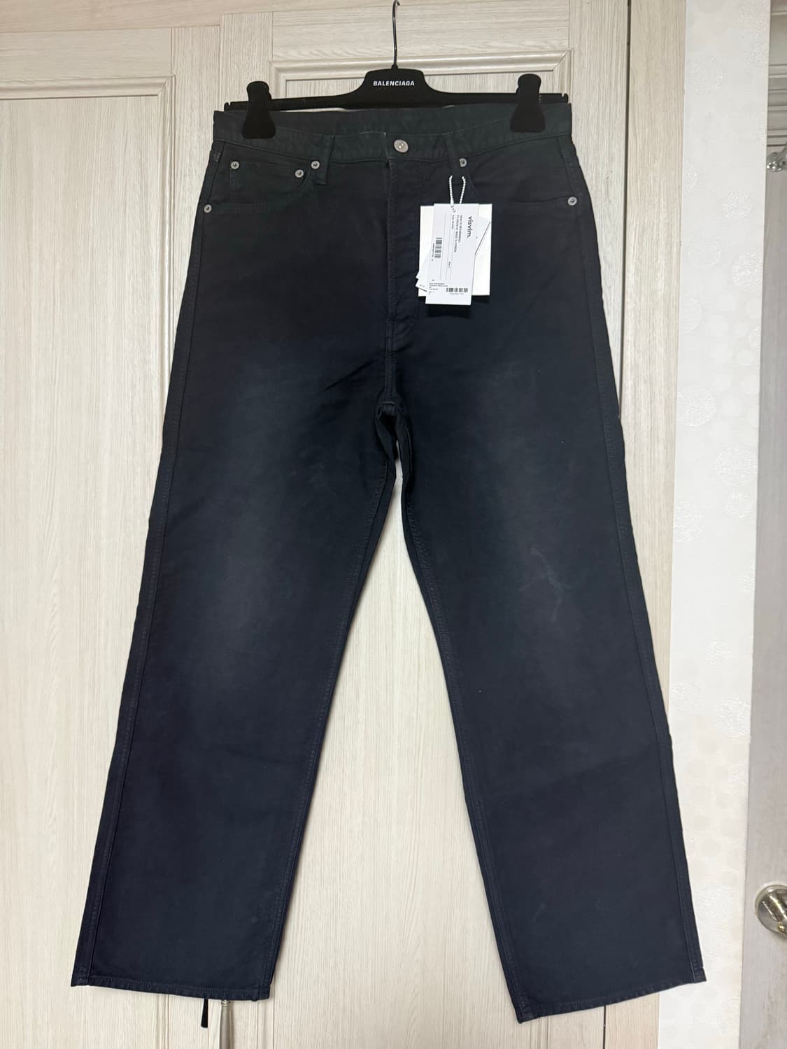 [2] 비즈빔 26ss Fluxus 01Wide G.Cords Black 상품이미지5