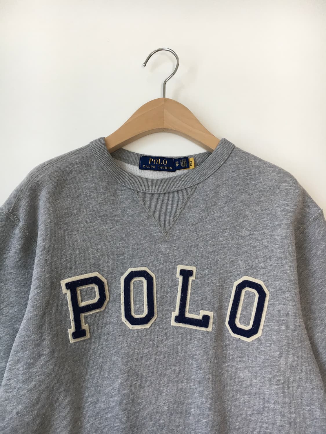 Polo 폴로 랄프로렌 그레이 빅로고 맨투맨 상품이미지7
