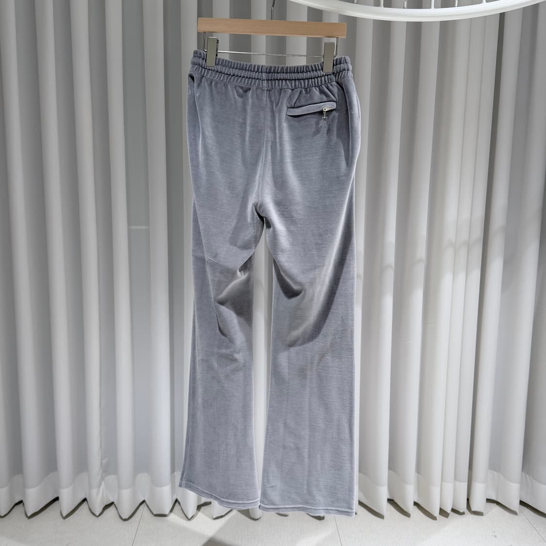 (A+/L,XS) / 셀린느 트리오페 벨벳 트랙수트 트레이닝 셋업 그레이 상품이미지8