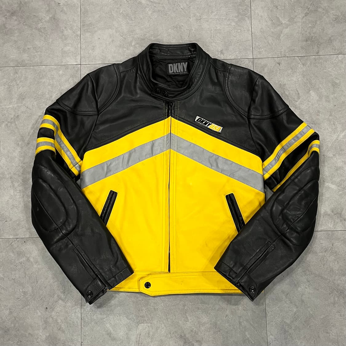 90s DKNY 가죽 자켓 (95) 상품이미지1