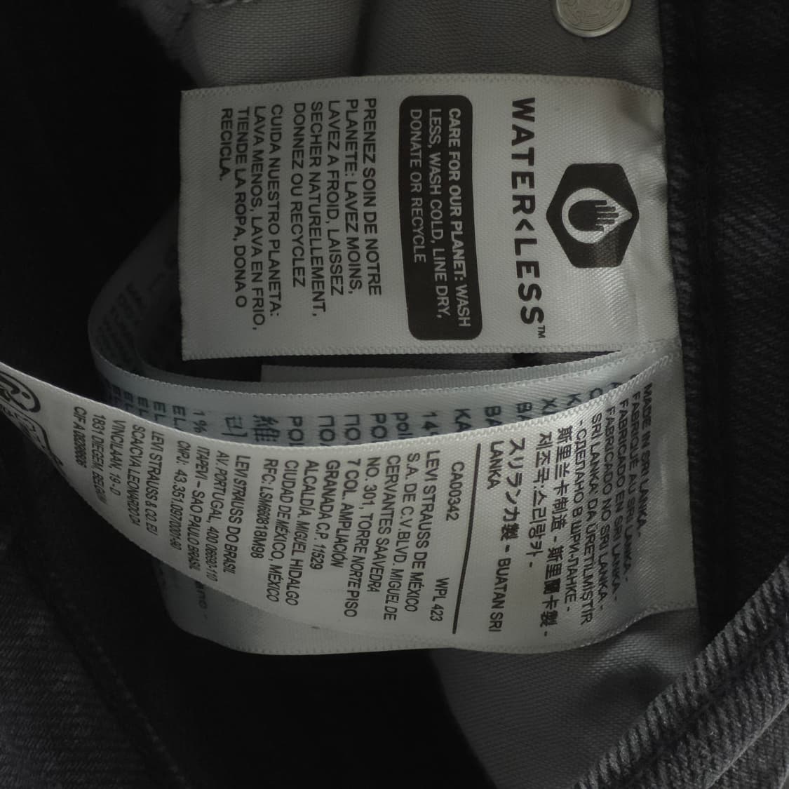 [28] 리바이스 하이라이즈 와이드핏 데님팬츠 상품이미지6