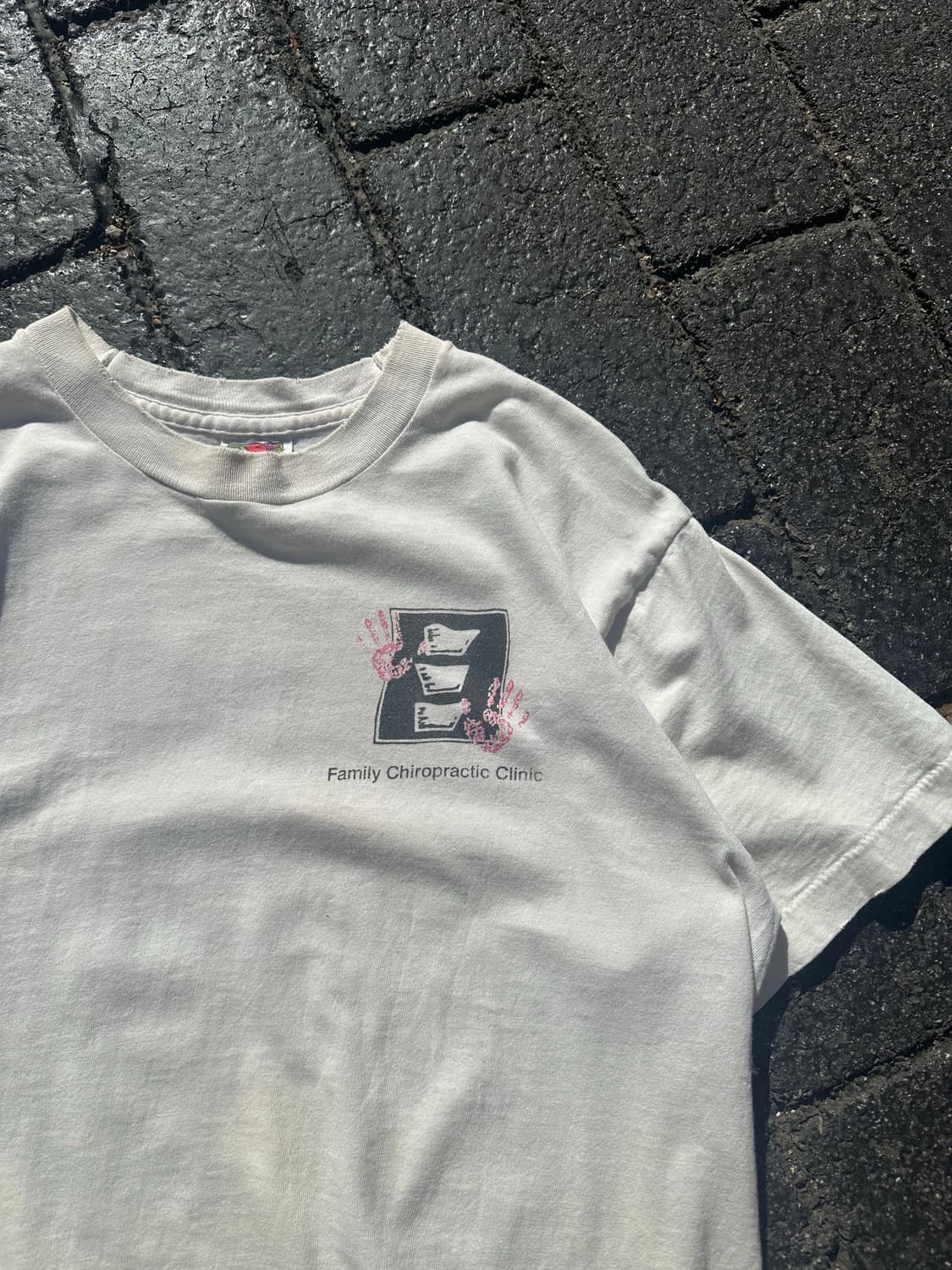 00‘s Fruit of the loom hand paint T 상품이미지5
