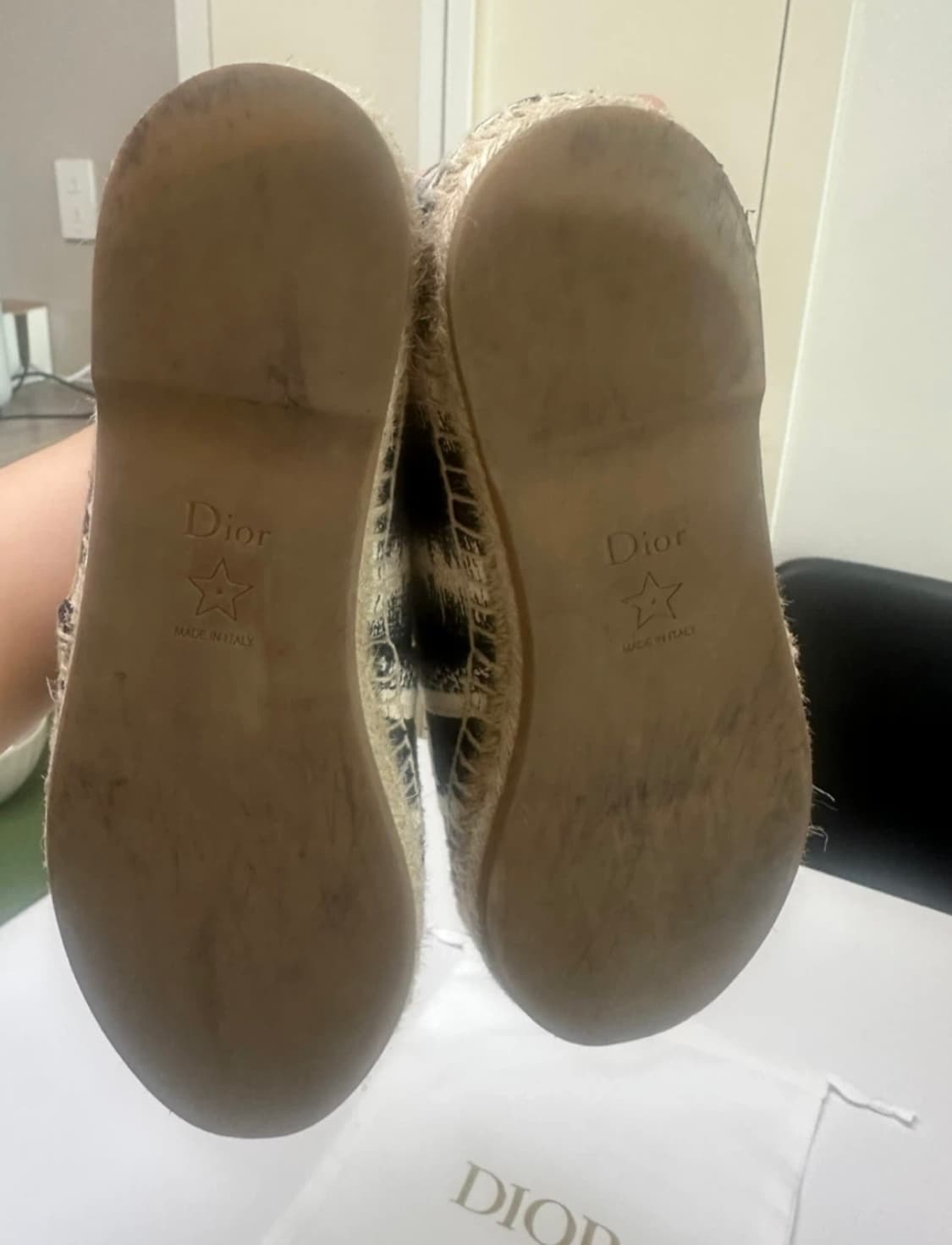 디올 에스파듀 슬립온 36 상품이미지3