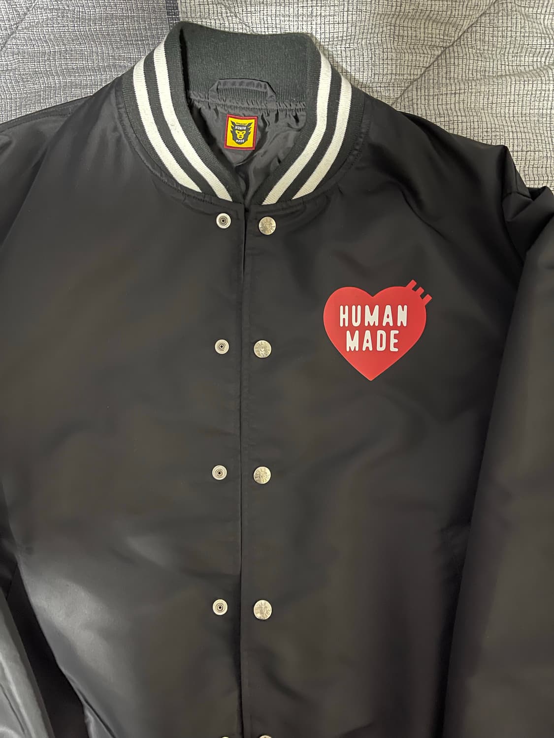 휴먼메이드 하트로고 나일론 바시티 M 새상품 상품이미지2