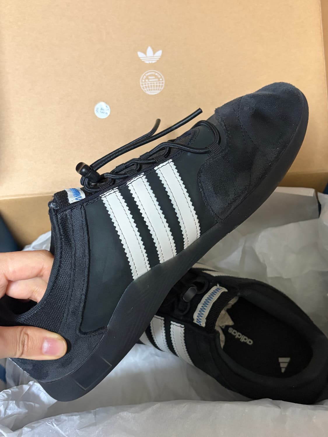 아디다스 배드버니 발레리나 코어 블랙 초크 화이트 235 상품이미지2