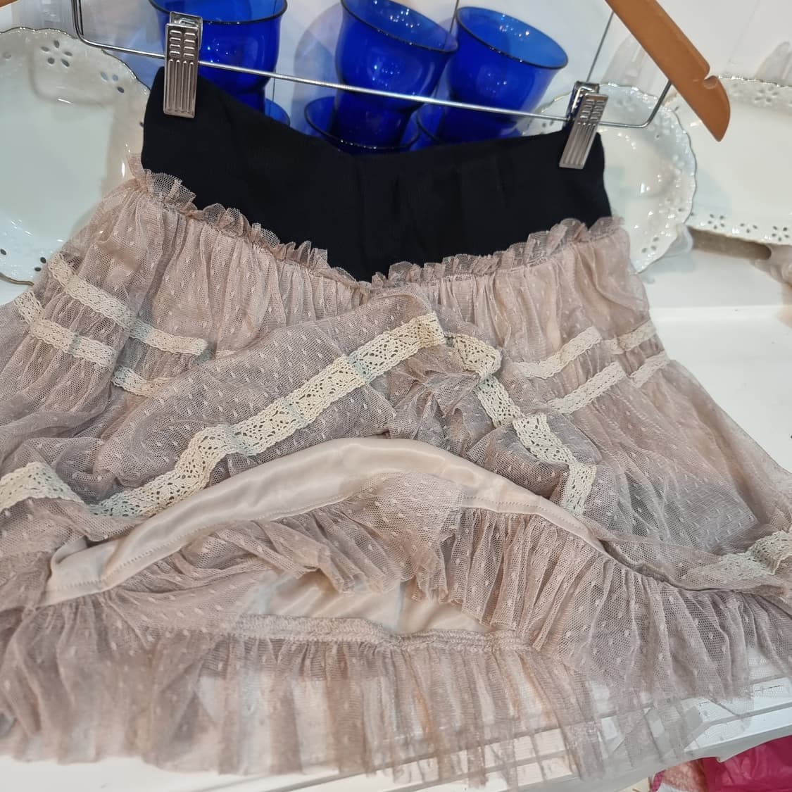 레이스 캉캉 스커트 상품이미지5