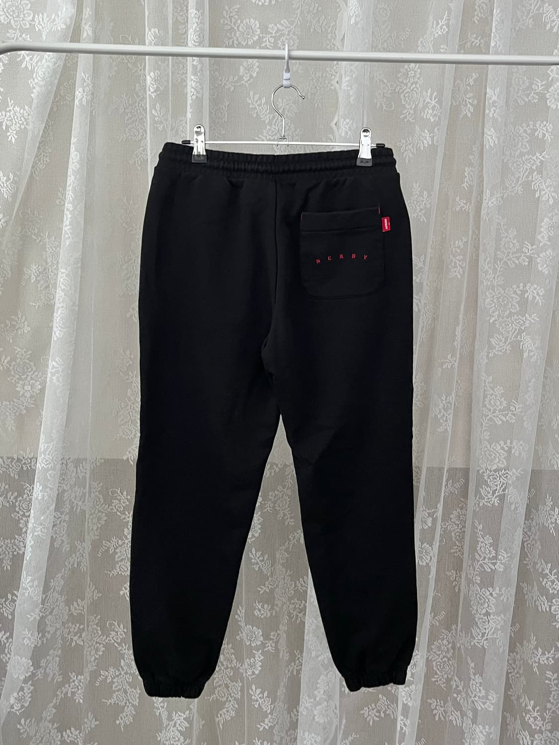 XS) 널디 트레이닝 팬츠 조거 블랙 상품이미지2