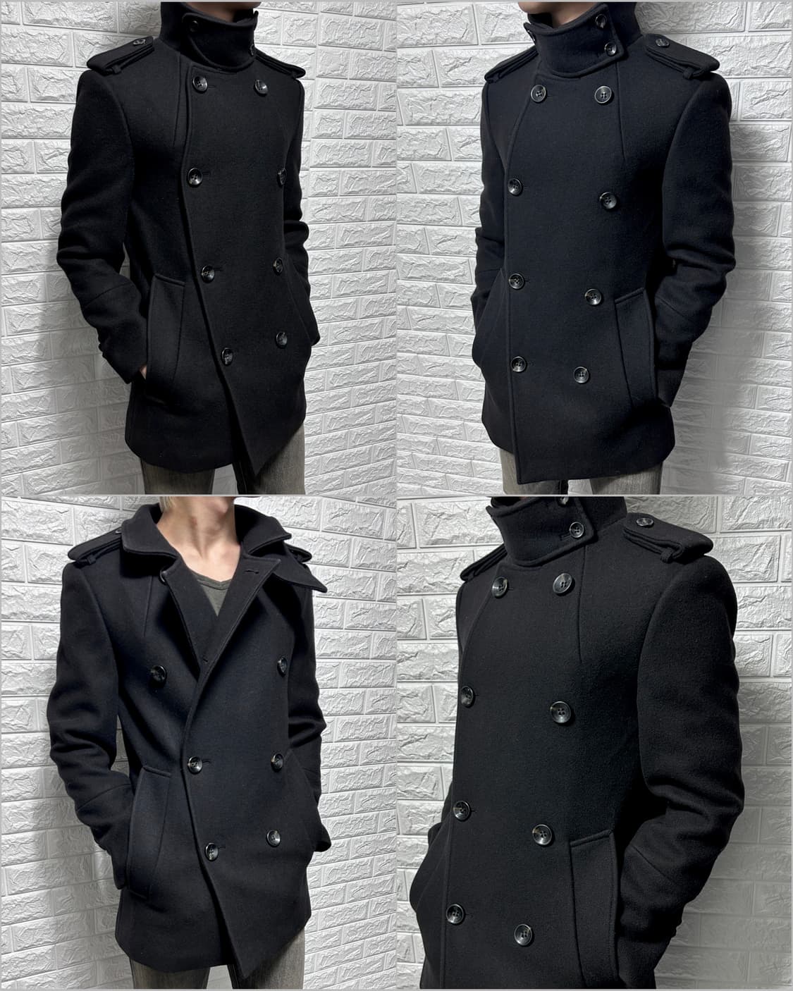 우영미 울 나폴레옹 코트 상품이미지1