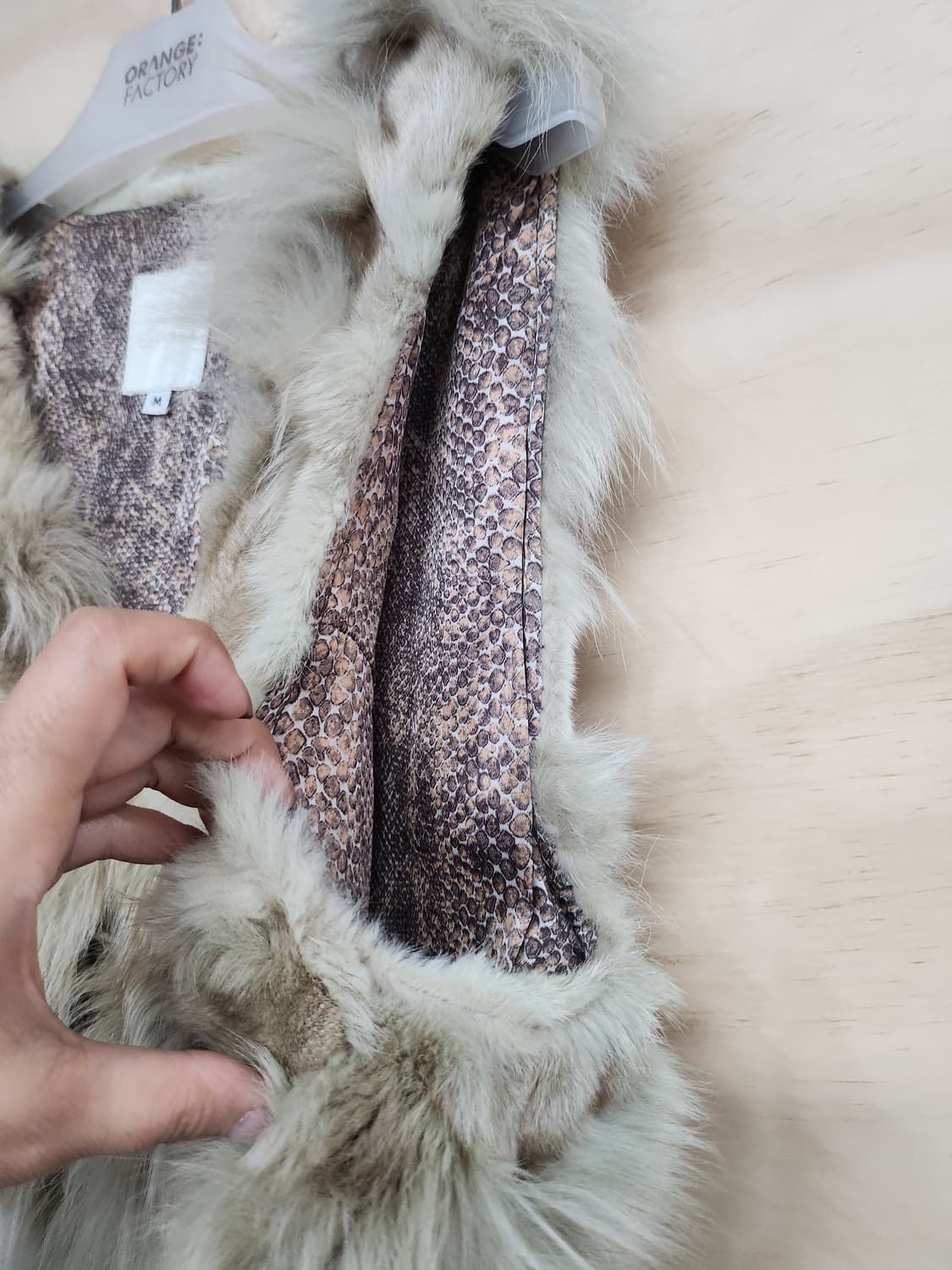 468) 꼼빠니아 폭스퍼 조끼 상품이미지4