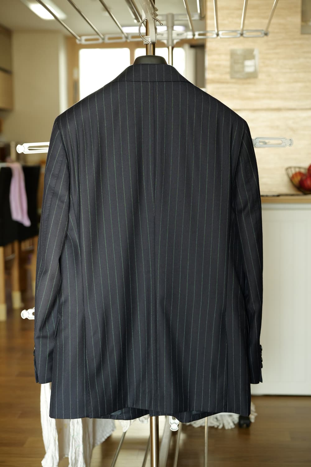 맨온더분 스트라이프 더블 브레스티드 수트 48 상품이미지5