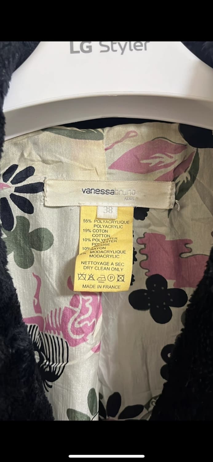 바네사브루노 털자켓 44,55 상품이미지2