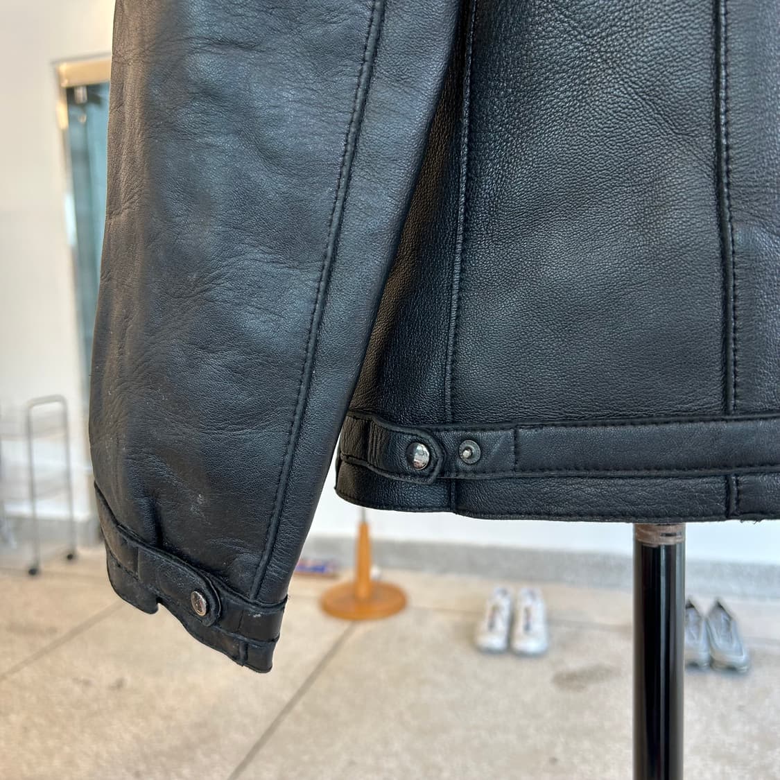 Docoda Leather Jacket 상품이미지6