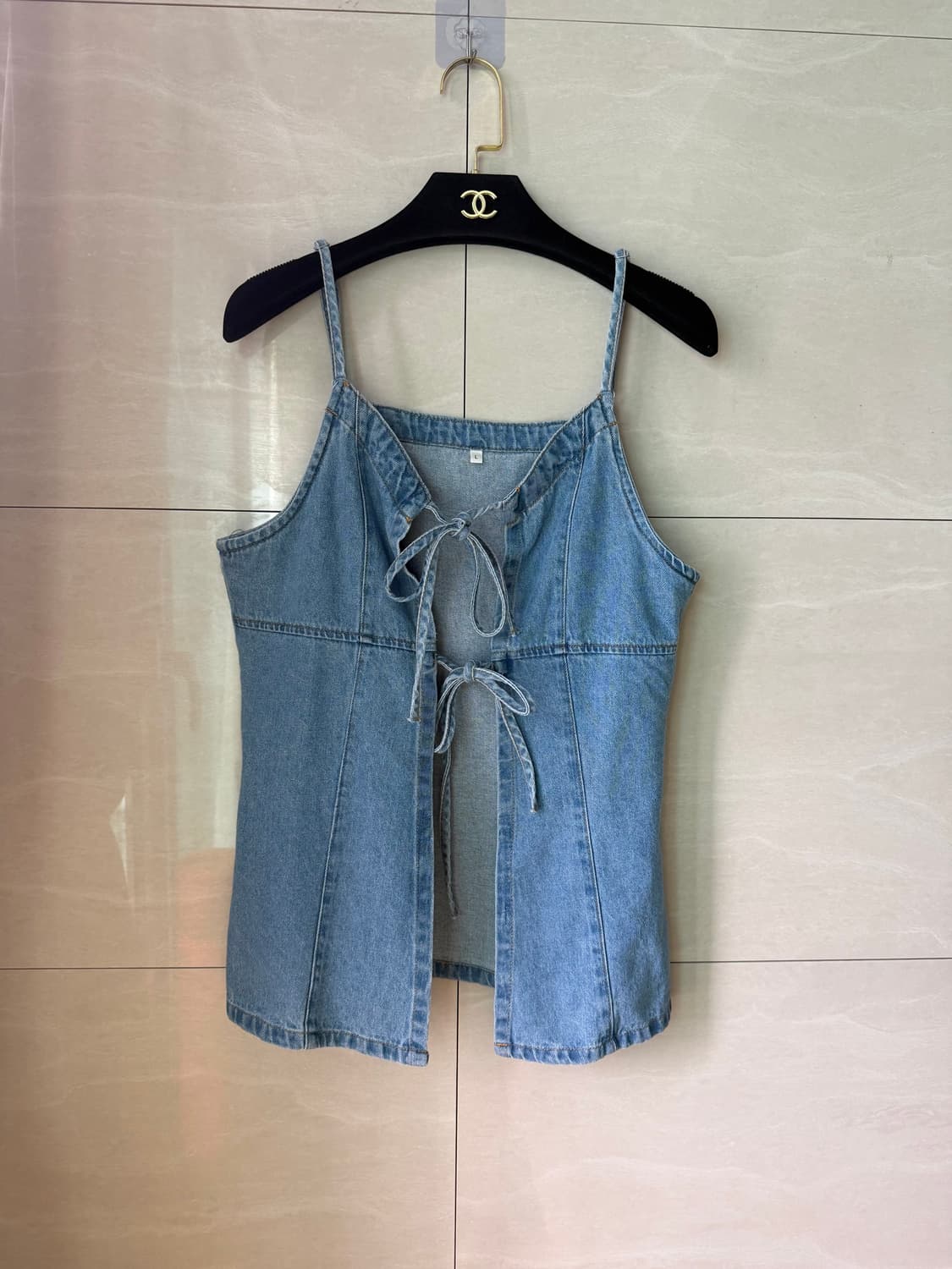 일본 데님 베스트 조끼 상품이미지4