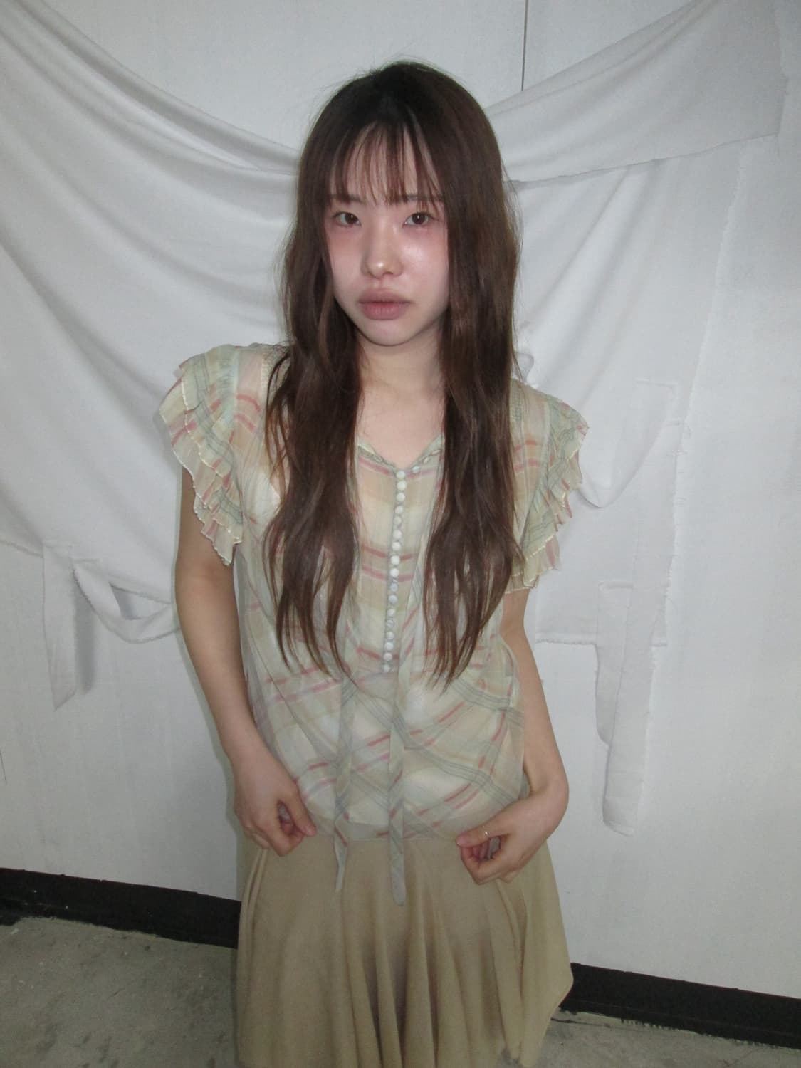 Polo Cotton Candy Blouse 상품이미지3