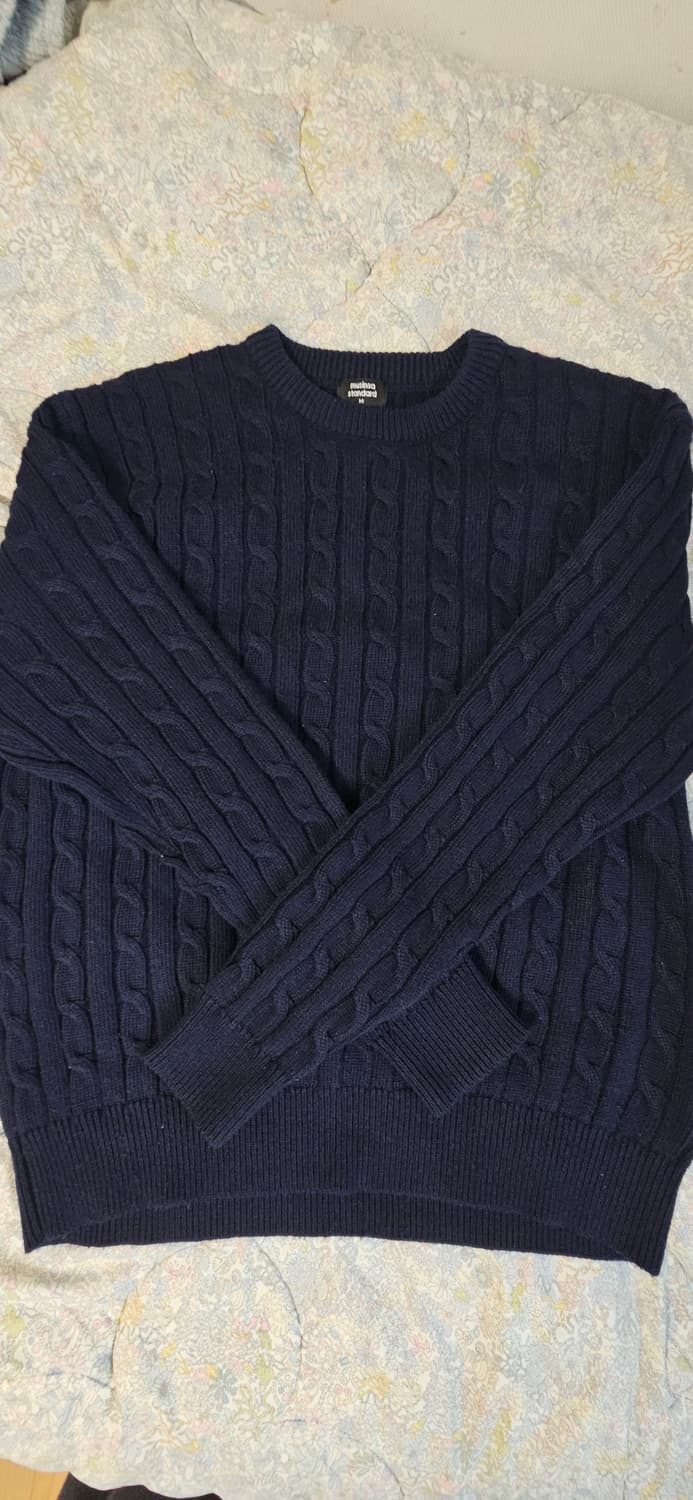 무텐다드 케이블니트 M 상품이미지1