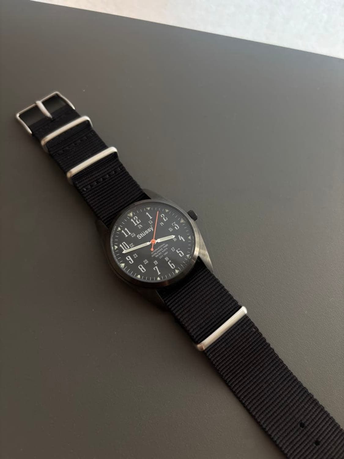 13ss 스투시 타임 오란 필드워치 상품이미지2